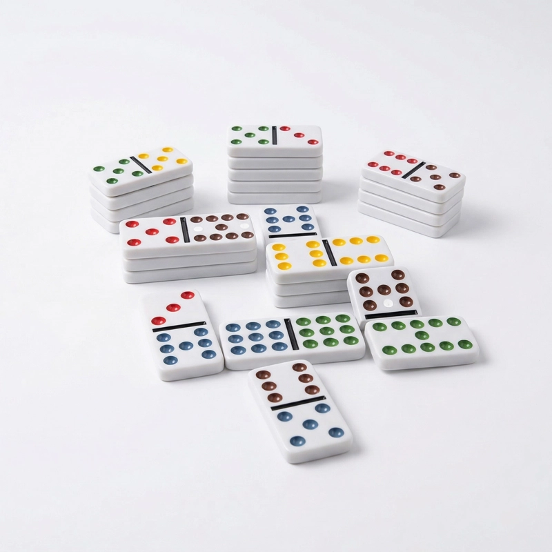 JUEGO DE MESA DOMINO 9 CAJA METALICA - TOYNG - 2