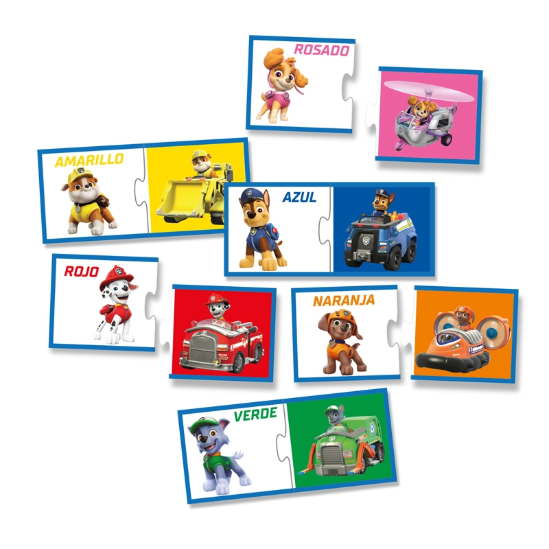 JUEGO DE MESA LOS COLORES - PAW PATROL - 3