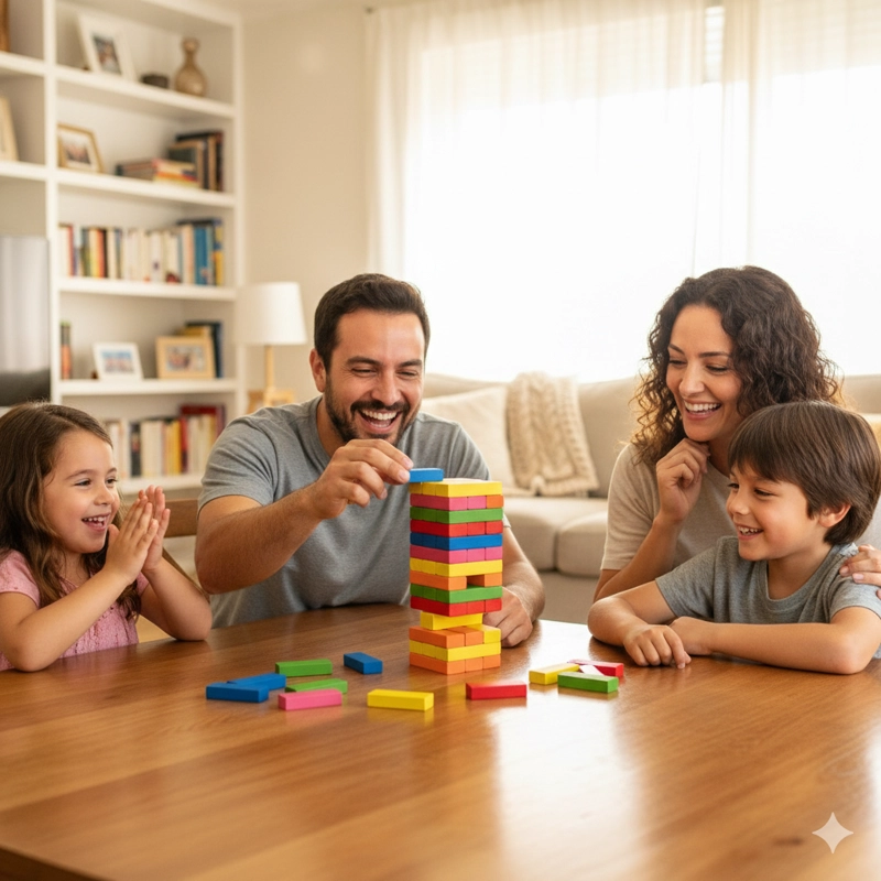 JUEGO DE MESA TORRE COLOR CHICA - TOYNG - 7