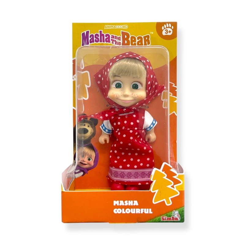 JUGUETE MUÑECA MASHA VESTIDO ROJO - MASHA Y EL OSO - 2