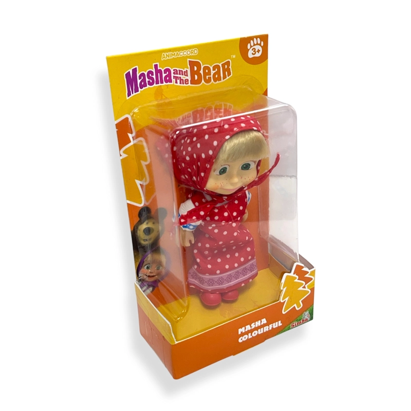 JUGUETE MUÑECA MASHA VESTIDO ROJO - MASHA Y EL OSO - 3