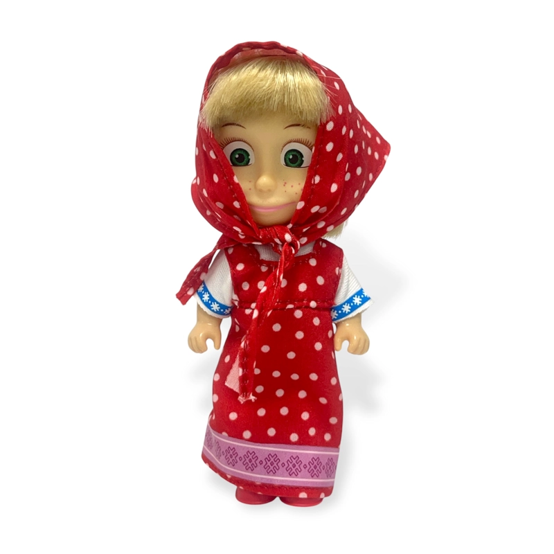JUGUETE MUÑECA MASHA VESTIDO ROJO - MASHA Y EL OSO - 4