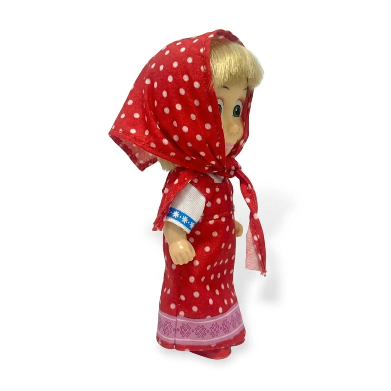JUGUETE MUÑECA MASHA VESTIDO ROJO - MASHA Y EL OSO - 5