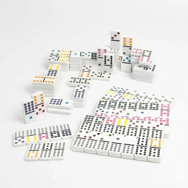 JUEGO DE MESA DOMINO 12 CAJA METALICA - TOYNG - 4
