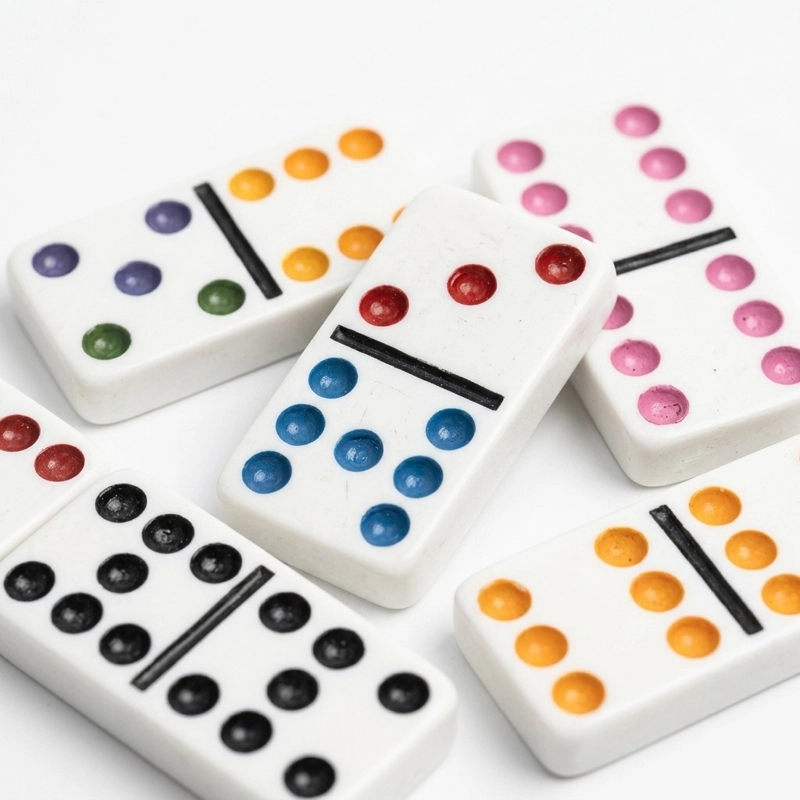 JUEGO DE MESA DOMINO 12 CAJA METALICA - TOYNG - 5
