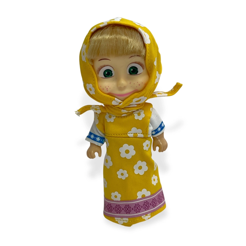 JUGUETE MUÑECA MASHA VESTIDO AMARILLO - MASHA Y EL OSO - 5