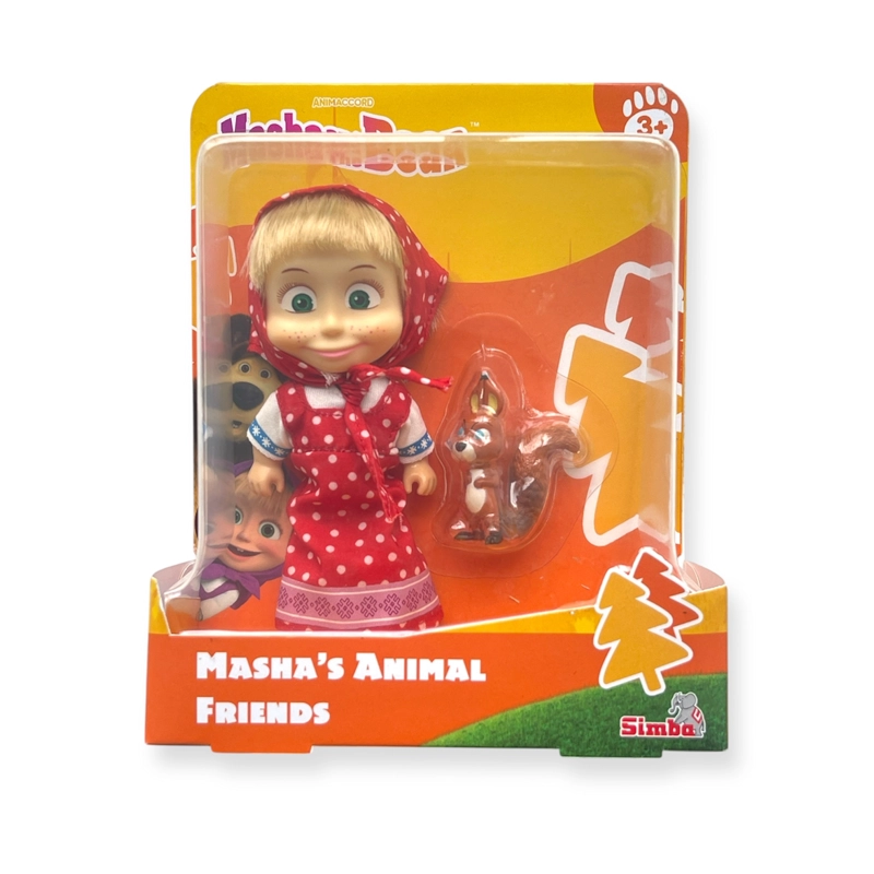 JUGUETE MASHA Y SUS AMIGOS LA ARDILLA - MASHA Y EL OSO - 3