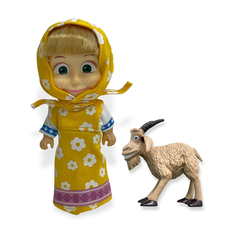JUGUETE MASHA Y SUS AMIGOS LA CABRA - MASHA Y EL OSO - 1