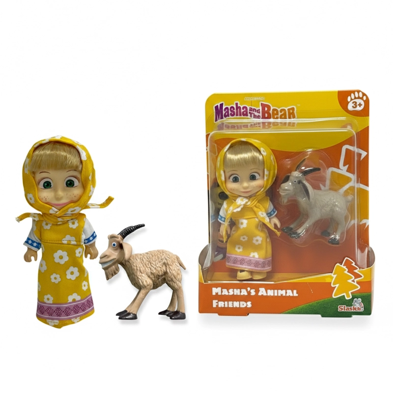 JUGUETE MASHA Y SUS AMIGOS LA CABRA - MASHA Y EL OSO - 2