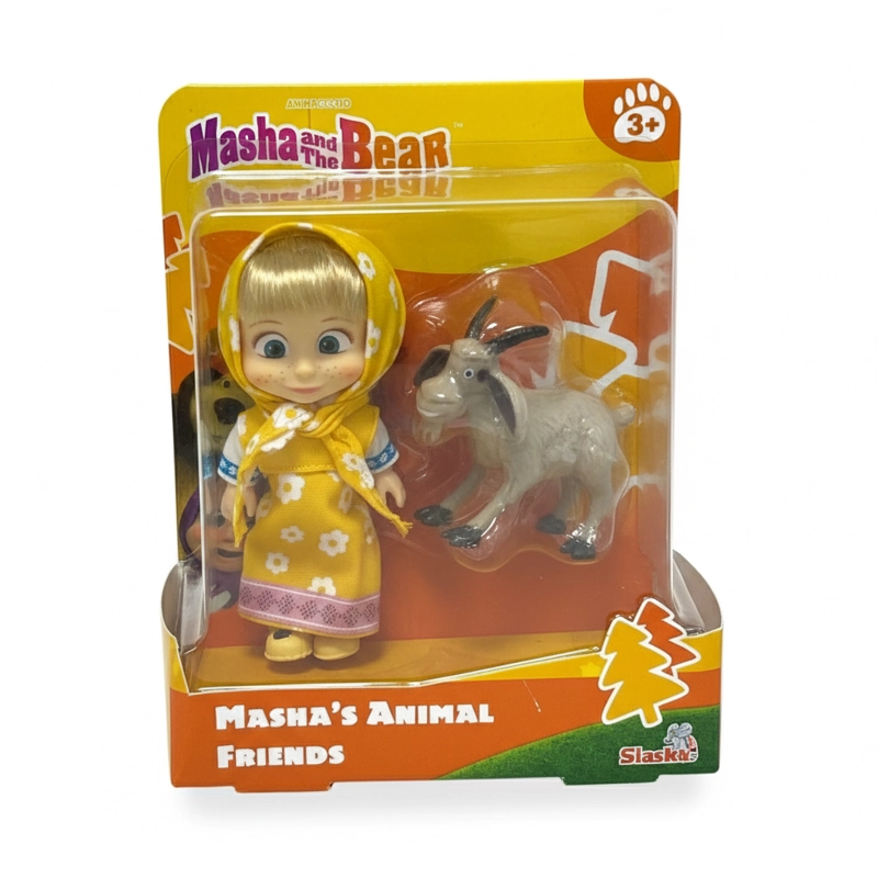 JUGUETE MASHA Y SUS AMIGOS LA CABRA - MASHA Y EL OSO - 3