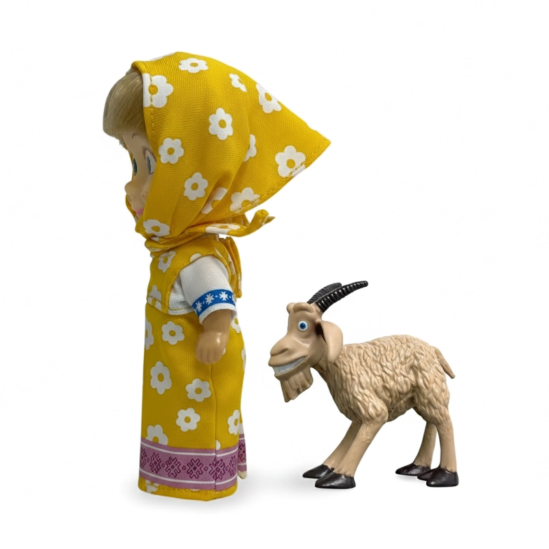 JUGUETE MASHA Y SUS AMIGOS LA CABRA - MASHA Y EL OSO - 5