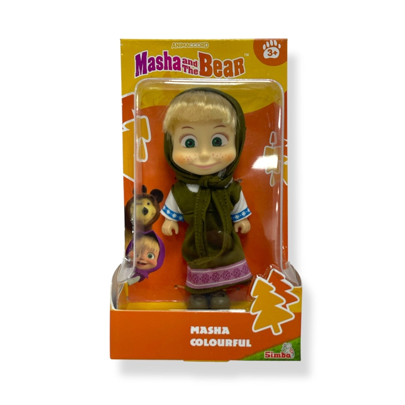 JUGUETE MUÑECA MASHA VESTIDO VERDE - MASHA Y EL OSO - 4