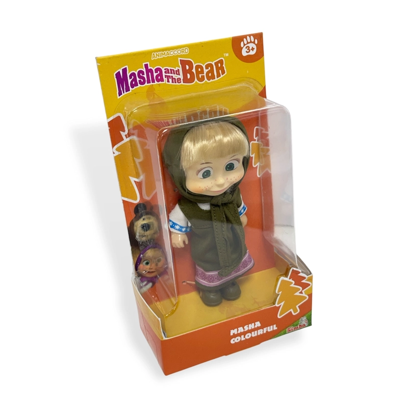 JUGUETE MUÑECA MASHA VESTIDO VERDE - MASHA Y EL OSO - 5