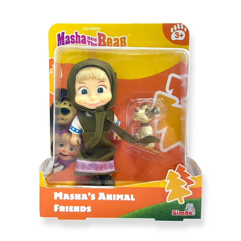 JUGUETE MASHA Y SUS AMIGOS EL PERRO - MASHA Y EL OSO - 2