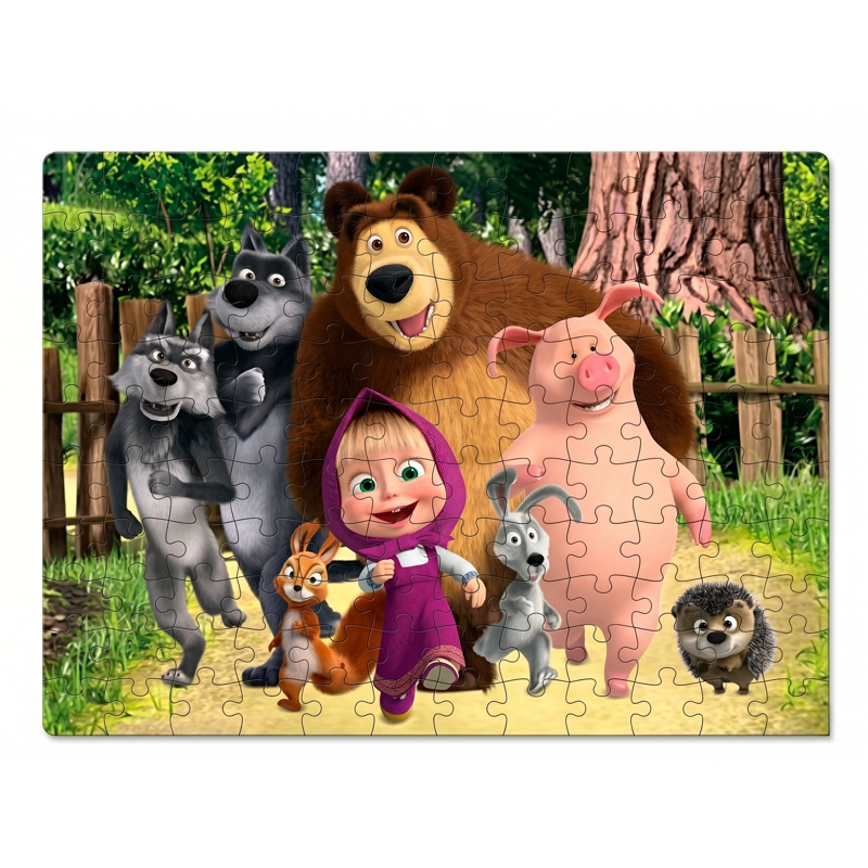 PUZZLE 100 PIEZAS - MASHA Y EL OSO - 3