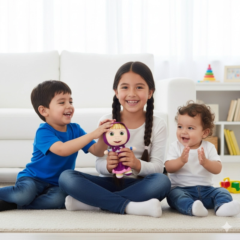 PELUCHE MASHA - MASHA Y EL OSO - 6