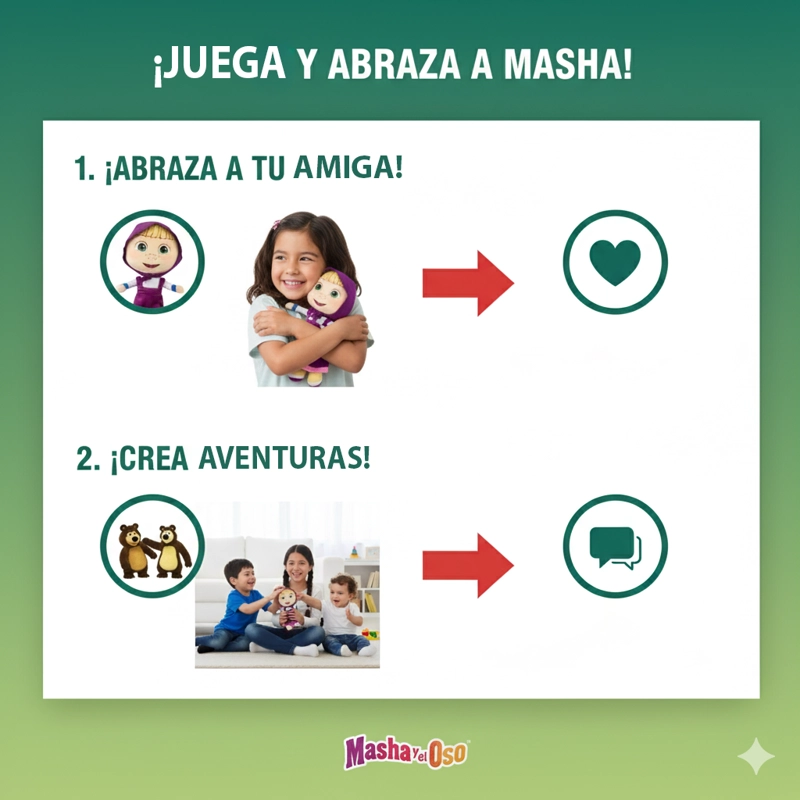 PELUCHE MASHA - MASHA Y EL OSO - 7