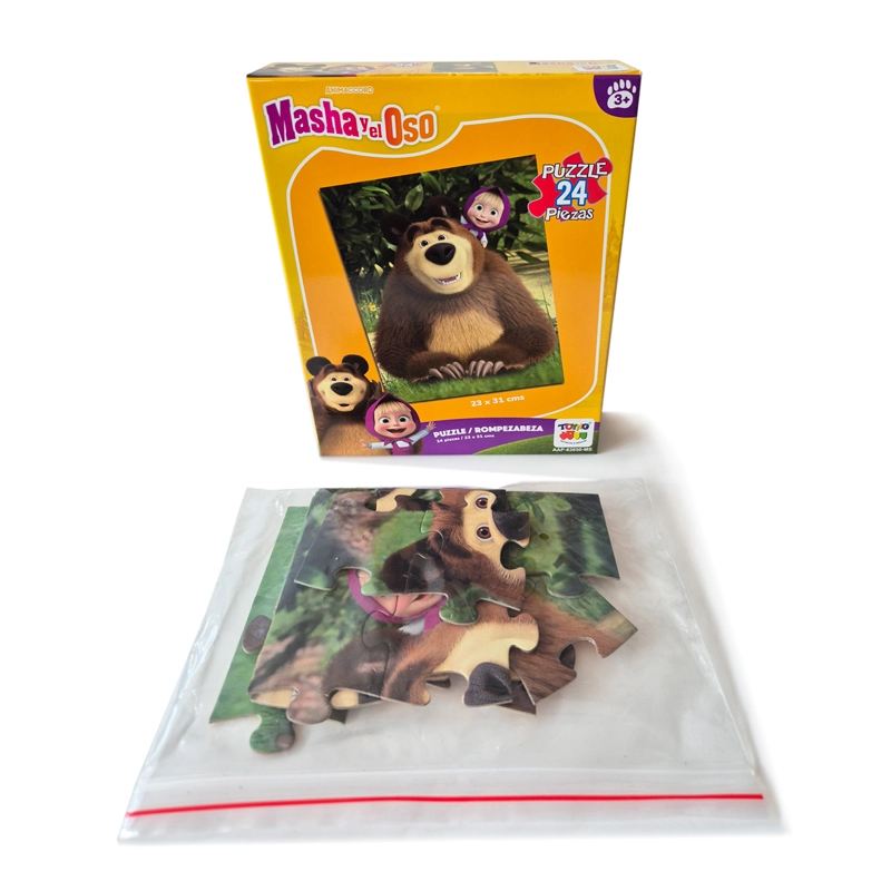 PUZZLE 24 PIEZAS - MASHA Y EL OSO - 3