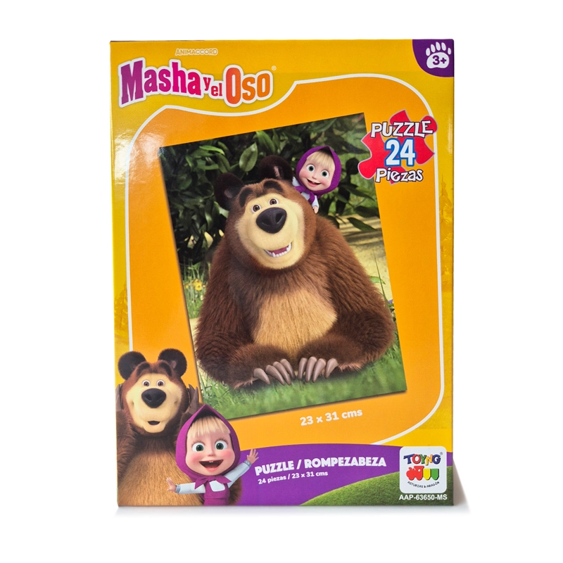 PUZZLE 24 PIEZAS - MASHA Y EL OSO - 4