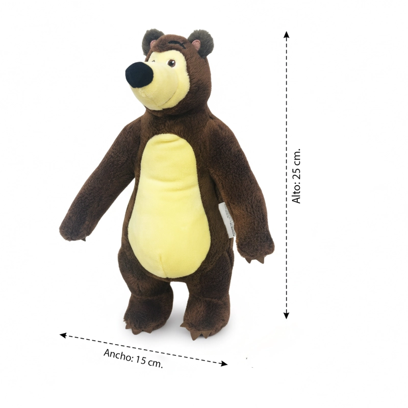 PELUCHE OSO - MASHA Y EL OSO - 2