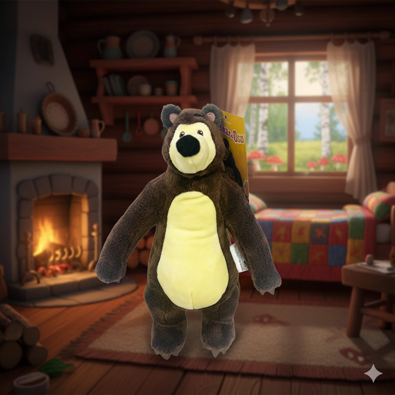 PELUCHE OSO - MASHA Y EL OSO - 6