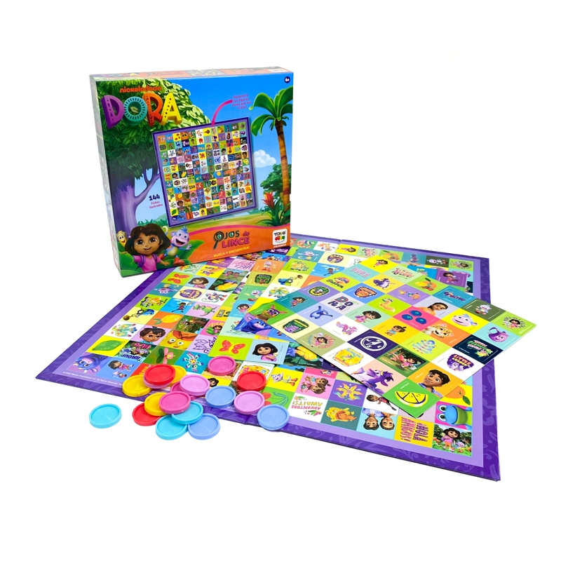 JUEGO DE MESA OJOS DE LINCE - DORA LA EXPLORADORA - 1