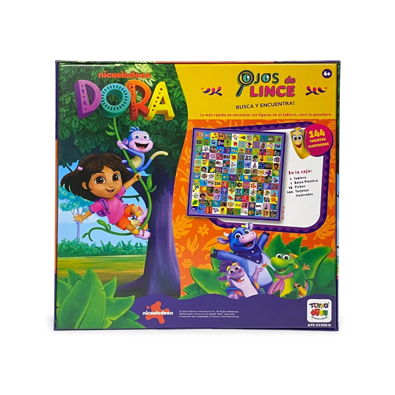 JUEGO DE MESA OJOS DE LINCE - DORA LA EXPLORADORA - 2