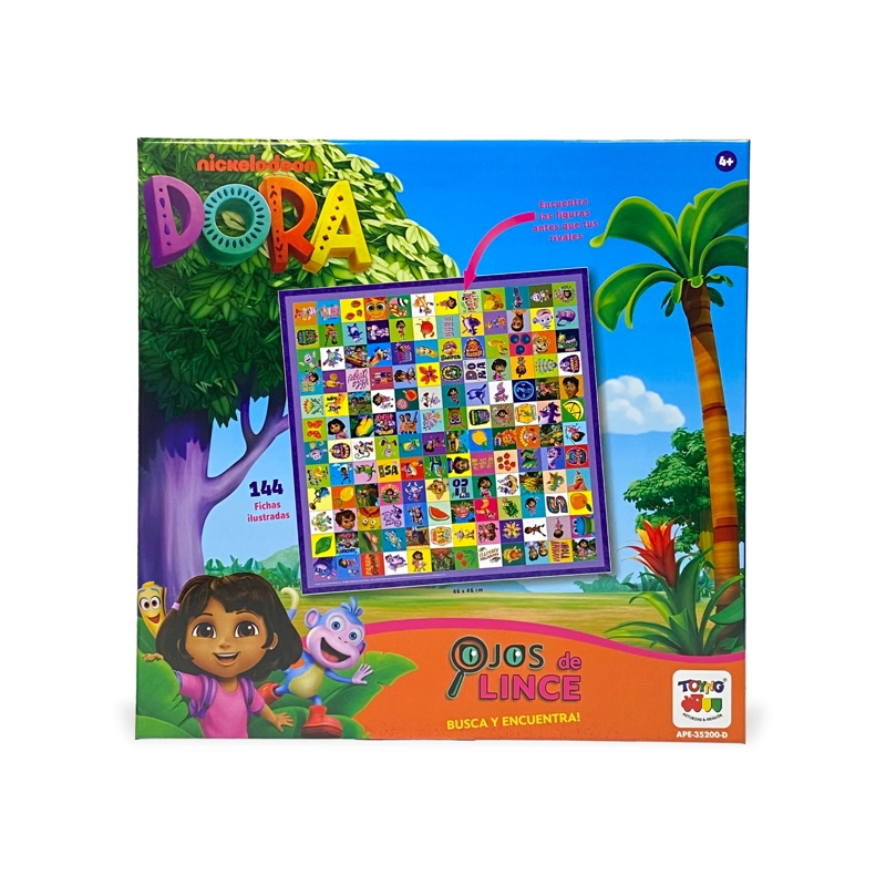 JUEGO DE MESA OJOS DE LINCE - DORA LA EXPLORADORA - 3