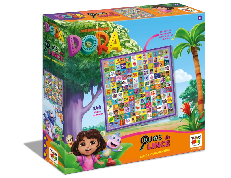 JUEGO DE MESA OJOS DE LINCE - DORA LA EXPLORADORA - 5