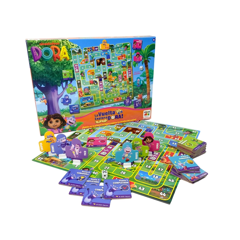 JUEGO DE MESA LA VUELTA EXPLORA DORA - DORA LA EXPLORADORA - 1