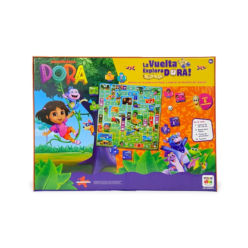 JUEGO DE MESA LA VUELTA EXPLORA DORA - DORA LA EXPLORADORA - 4