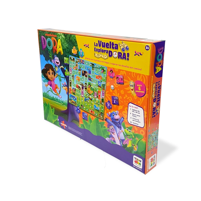 JUEGO DE MESA LA VUELTA EXPLORA DORA - DORA LA EXPLORADORA - 5