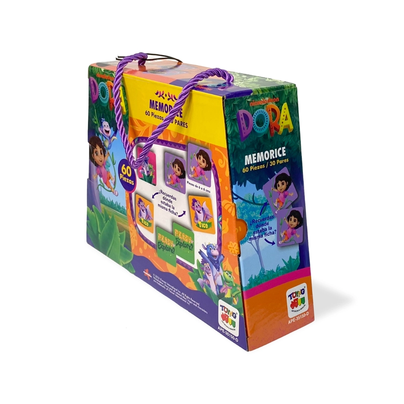 JUEGO DE MESA MEMORICE - DORA LA EXPLORADORA - 4