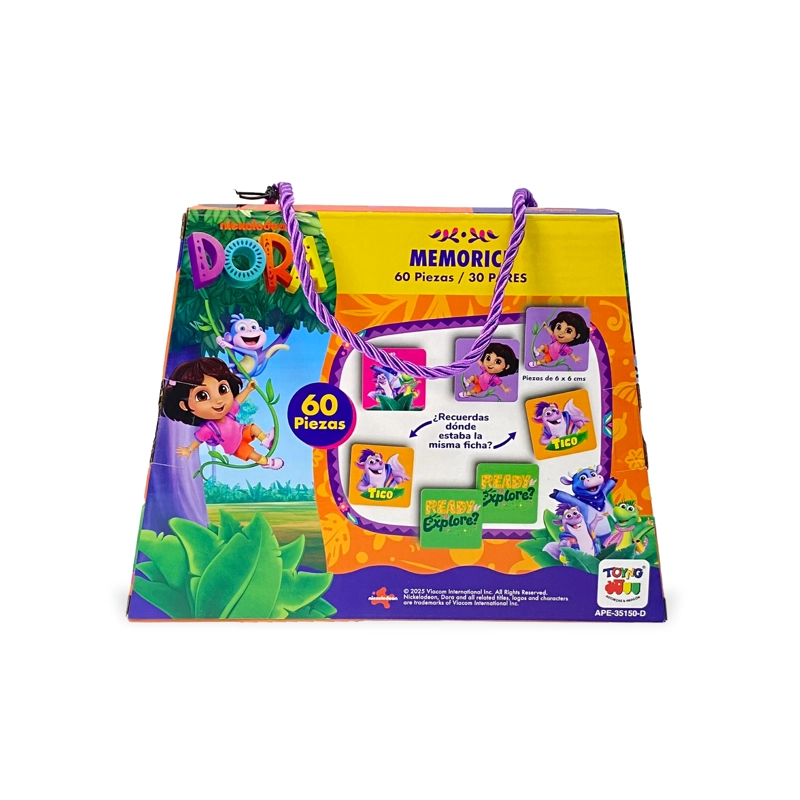 JUEGO DE MESA MEMORICE - DORA LA EXPLORADORA - 6