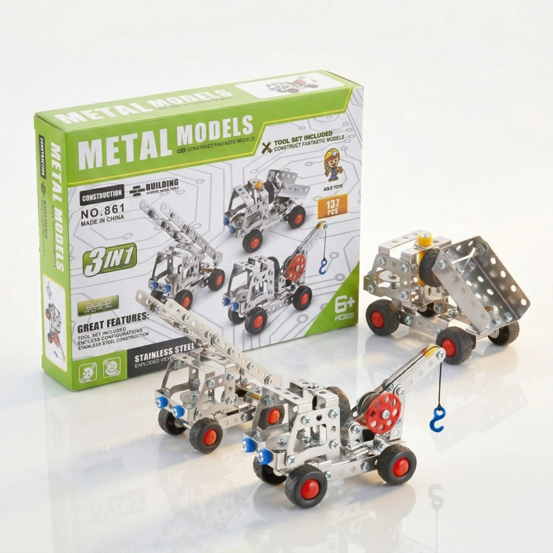 JUGUETE CAMION 3 EN 1 MEKANO - TOYNG - 4