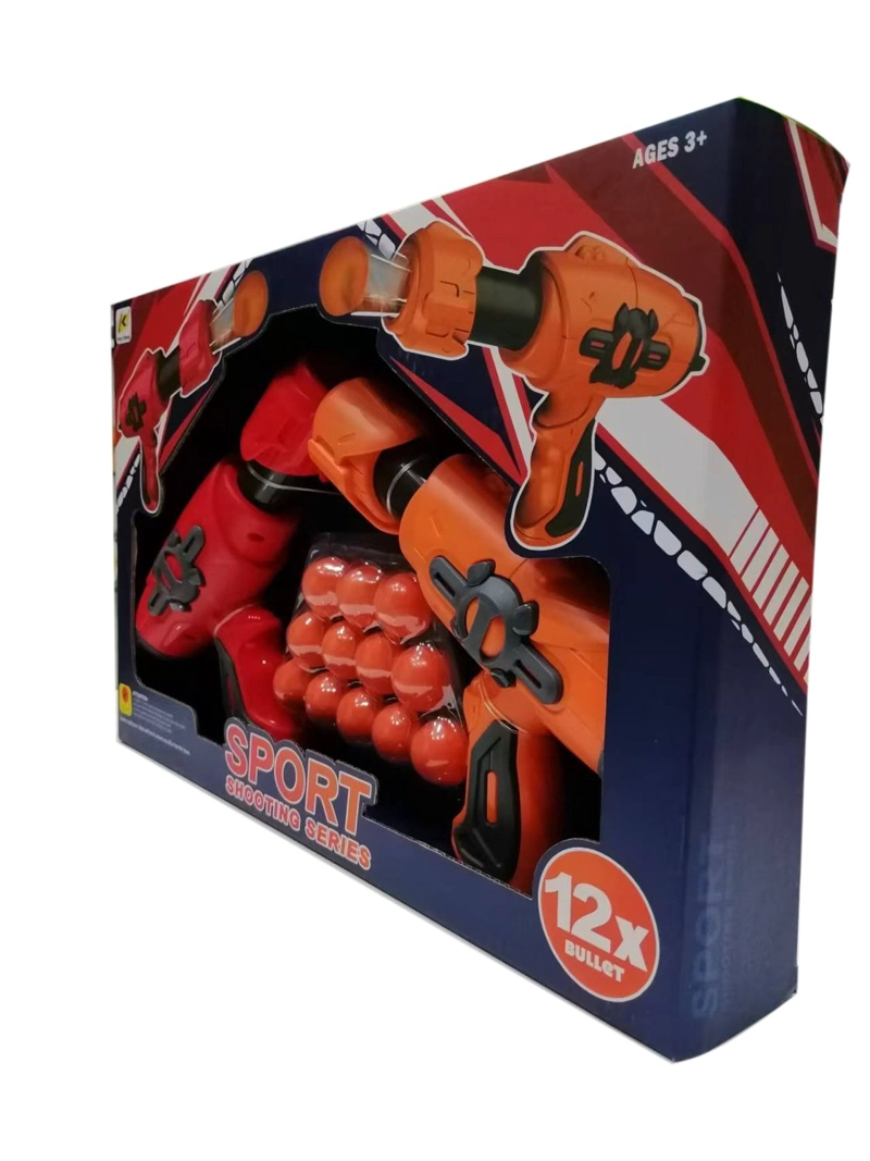 JUGUETE SET 2 LANZADORES Y 12 PELOTAS  - TOYNG - 4
