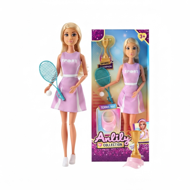 JUGUETE MUÑECA DEPORTE TENIS - TOYNG - 1