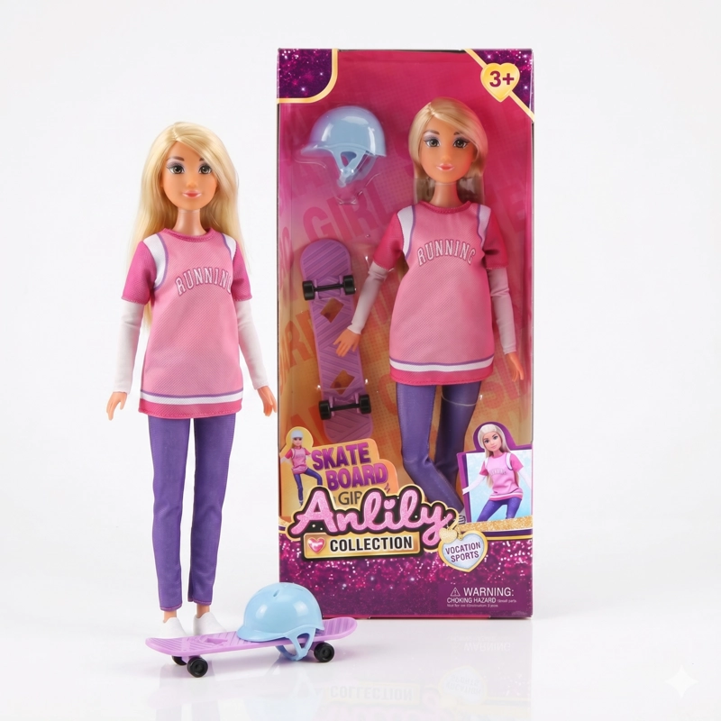 JUGUETE MUÑECA DEPORTE SKATE - TOYNG - 1