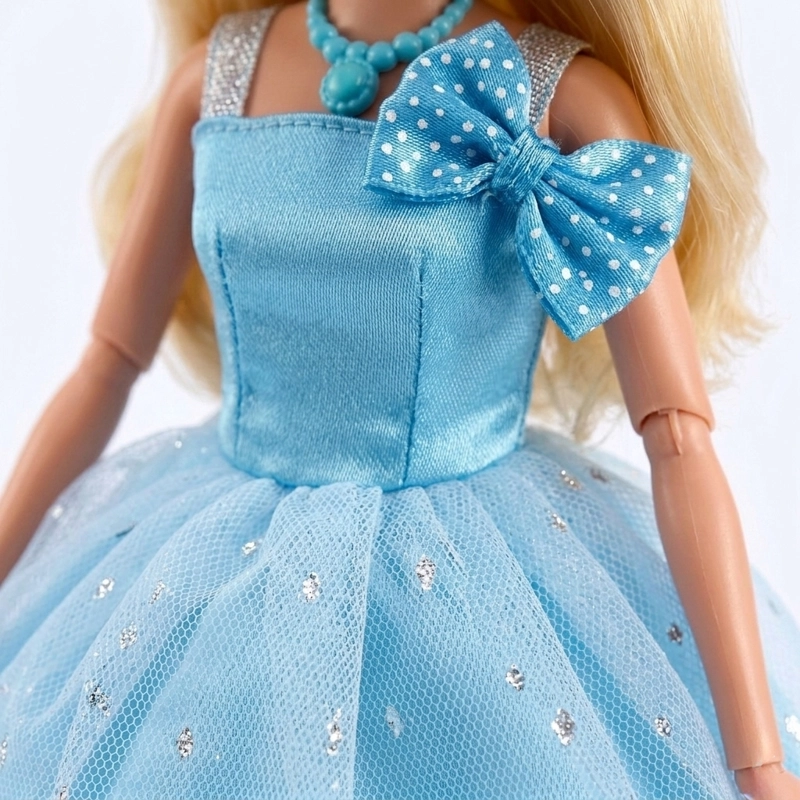 JUGUETE MUÑECA VESTIDO CELESTE - TOYNG - 3