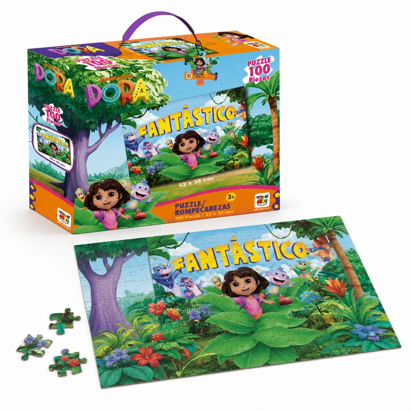 PUZZLE 100 PIEZAS - DORA LA EXPLORADORA - 1