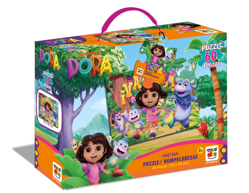 PUZZLE 60 PIEZAS - DORA LA EXPLORADORA - 3