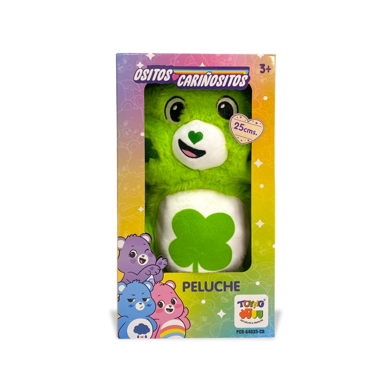 PELUCHE REVOLTOSITO VERDE 25 CM EN CAJA - OSITOS CARIÑOSITOS - 3