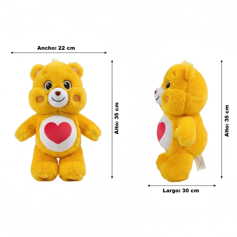 PELUCHE TIERNOSITO NARANJA 35 CM - OSITOS CARIÑOSITOS - 5