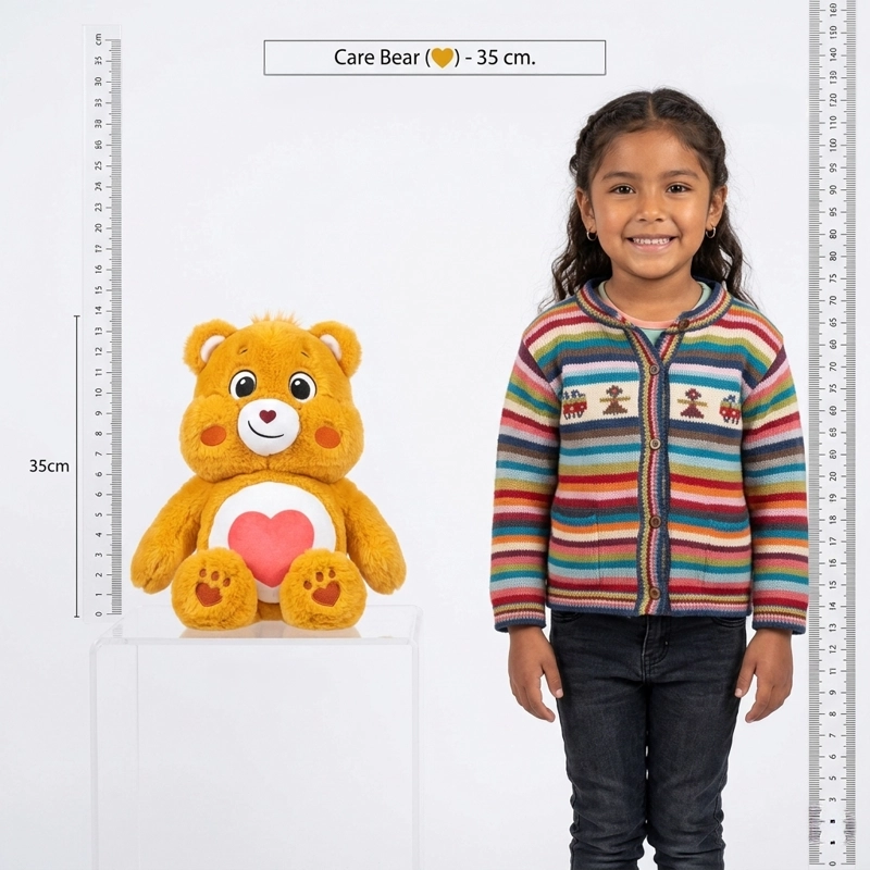 PELUCHE TIERNOSITO NARANJA 35 CM - OSITOS CARIÑOSITOS - 7