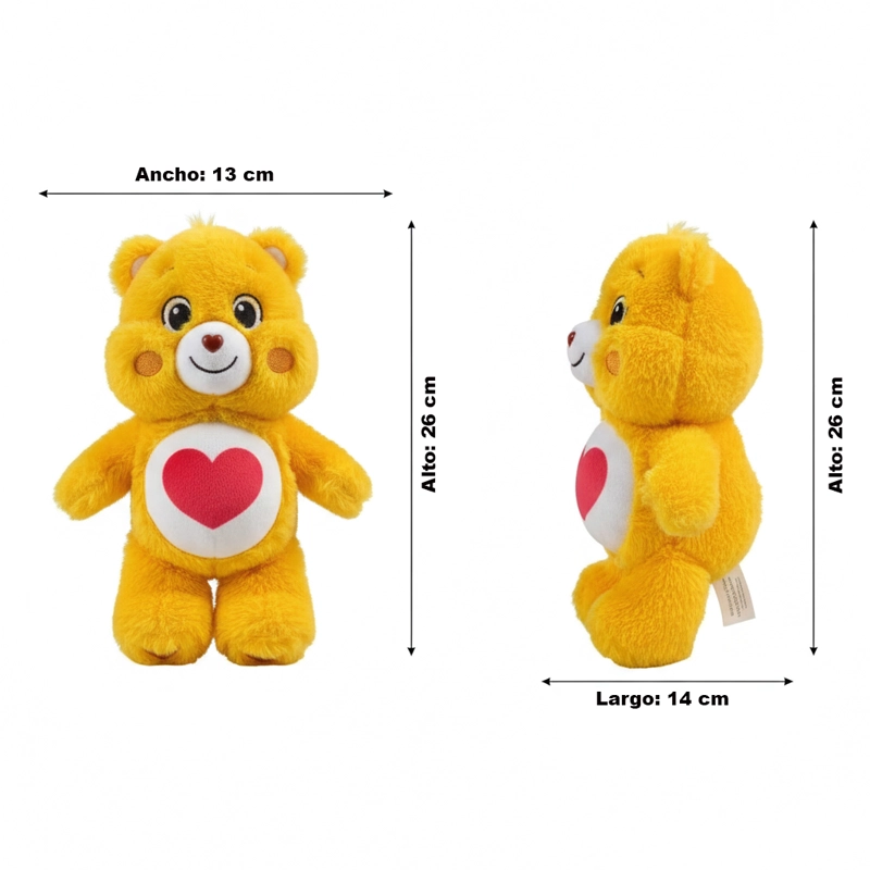 PELUCHE TIERNOSITO NARANJA 25CM EN CAJA - OSITOS CARIÑOSITOS - 6