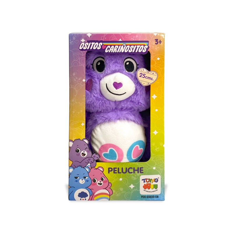 PELUCHE GENEROSITA MORADO 25 CM EN CAJA - OSITOS CARIÑOSITOS - 2