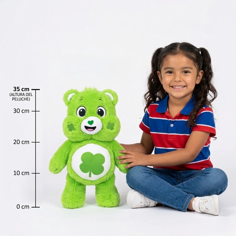 PELUCHE REVOLTOSITO VERDE 35 CM - OSITOS CARIÑOSITOS - 7