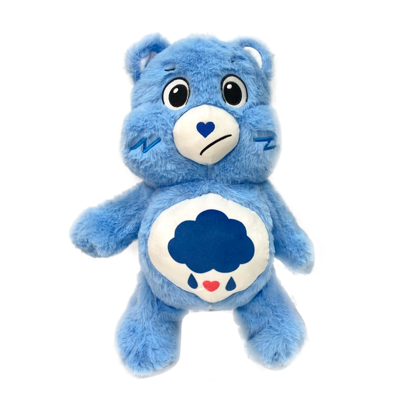 PELUCHE GRUÑOSITO AZUL 35 CM - OSITOS CARIÑOSITOS - 1