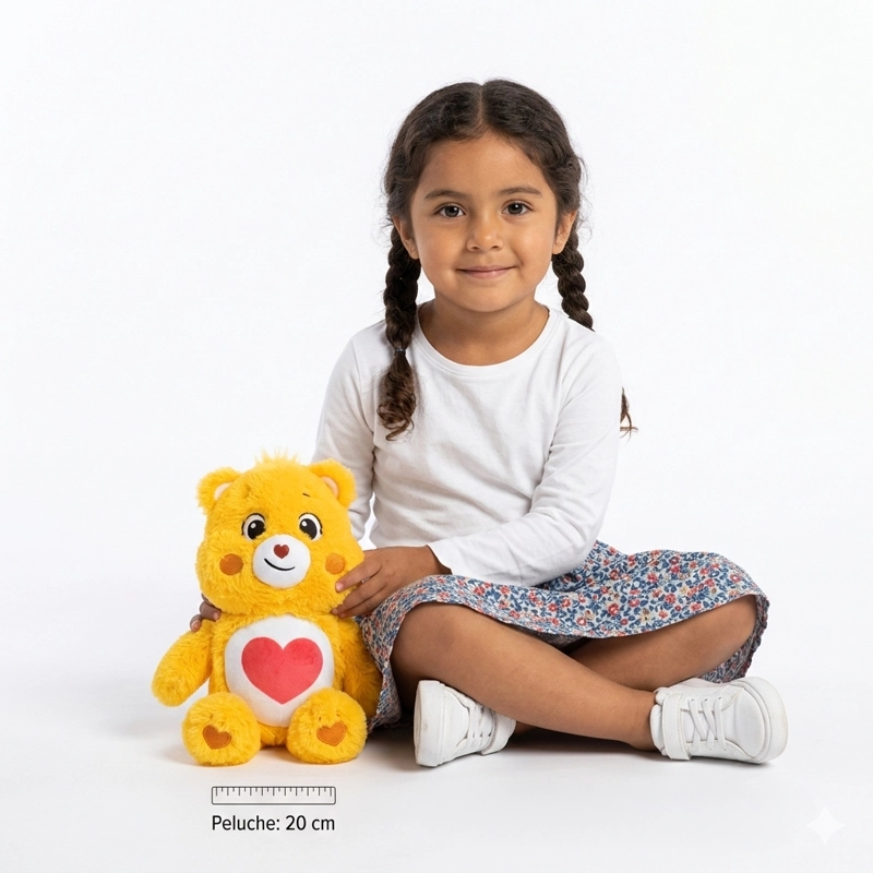 PELUCHE TIERNOSITO NARANJA 20 CM - OSITOS CARIÑOSITOS - 6