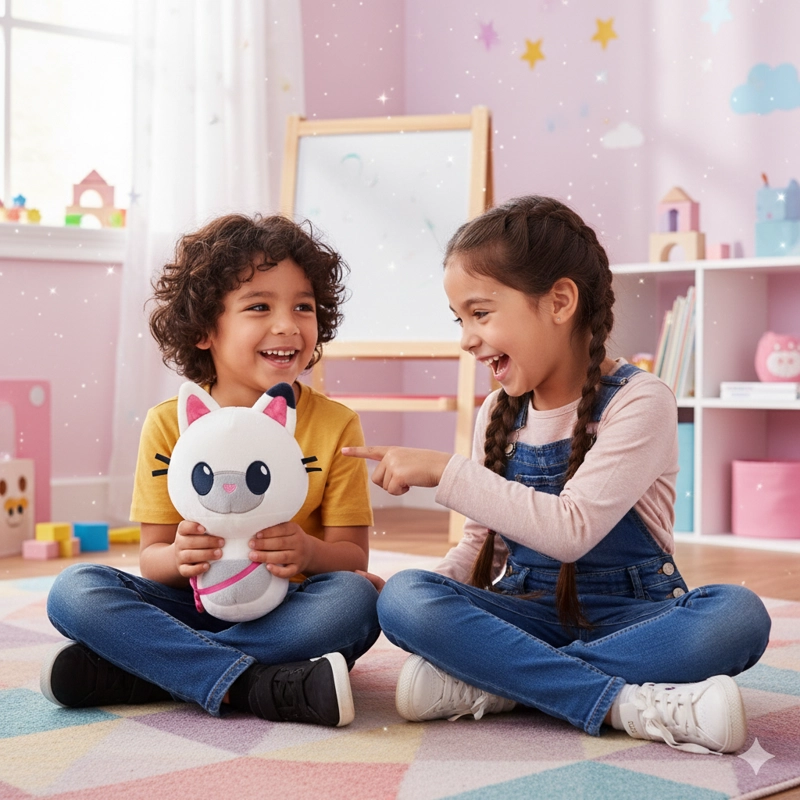 PELUCHE PANDY PANDA 25 CM - GABBY’S DOLLHOUSE - 7